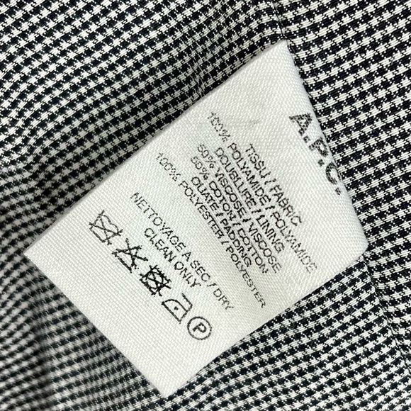 A.P.C. long line hooded navy parka size large - Picture 5 of 5